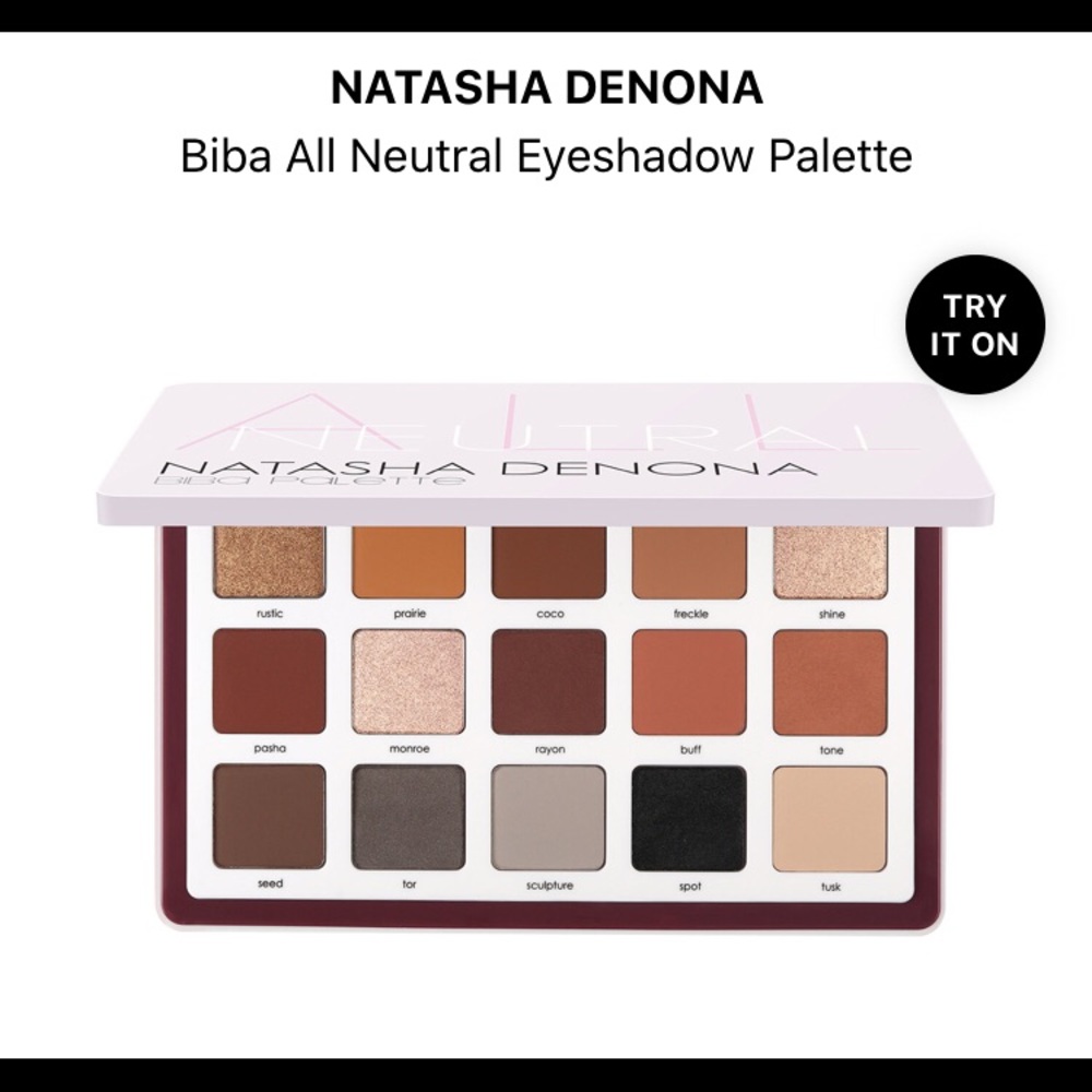 BNIB Natasha Denona Biba Eyeshadow Palette!!!!!!!!